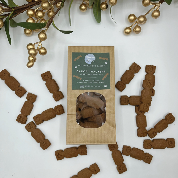 'Carob Crackers' Christmas Biscuits - Limited Edition
