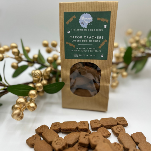 'Carob Crackers' Christmas Biscuits - Limited Edition