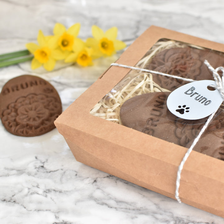 Limited Edition - Personalised Easter Egg Dog Biscuits