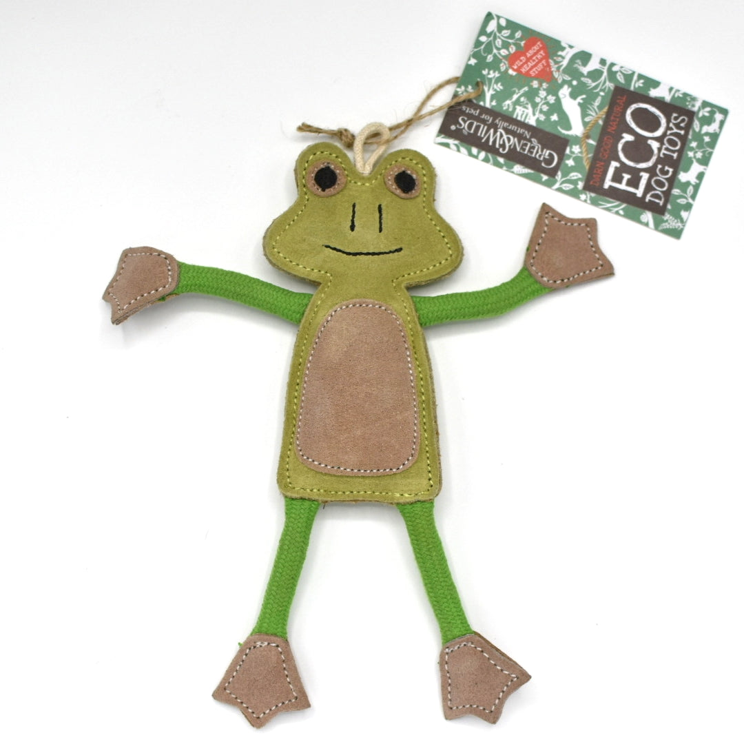 Francois Le Frog - Eco Dog Toy