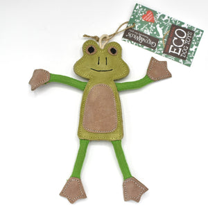 Francois Le Frog - Eco Dog Toy