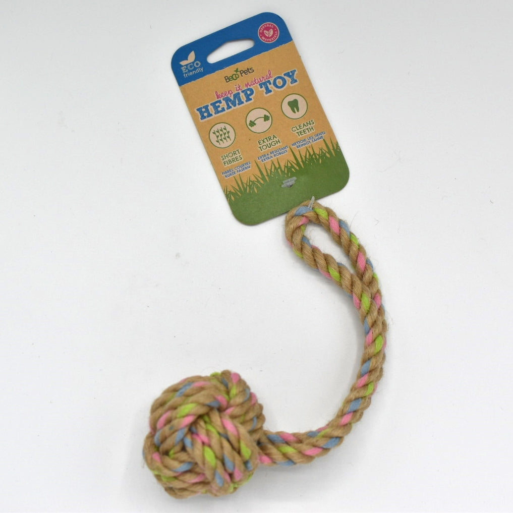 Hemp Rope - Ball on Loop