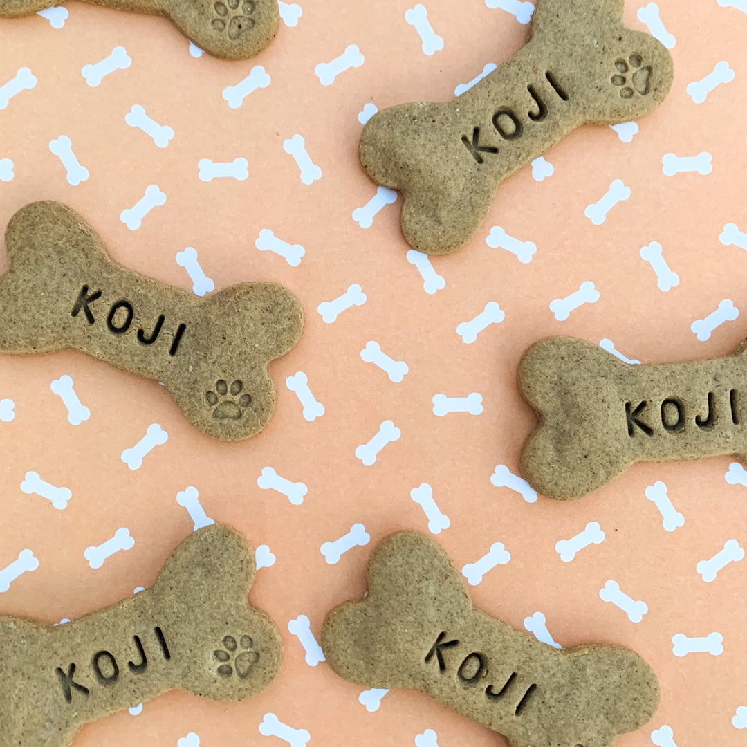 Personalised Dog Treats Gift Set