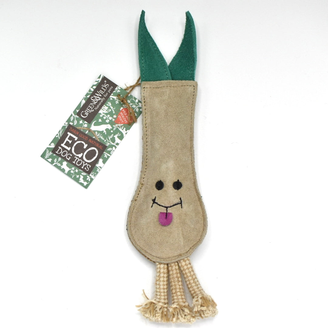 Lenny the Leek - Eco Dog Toy